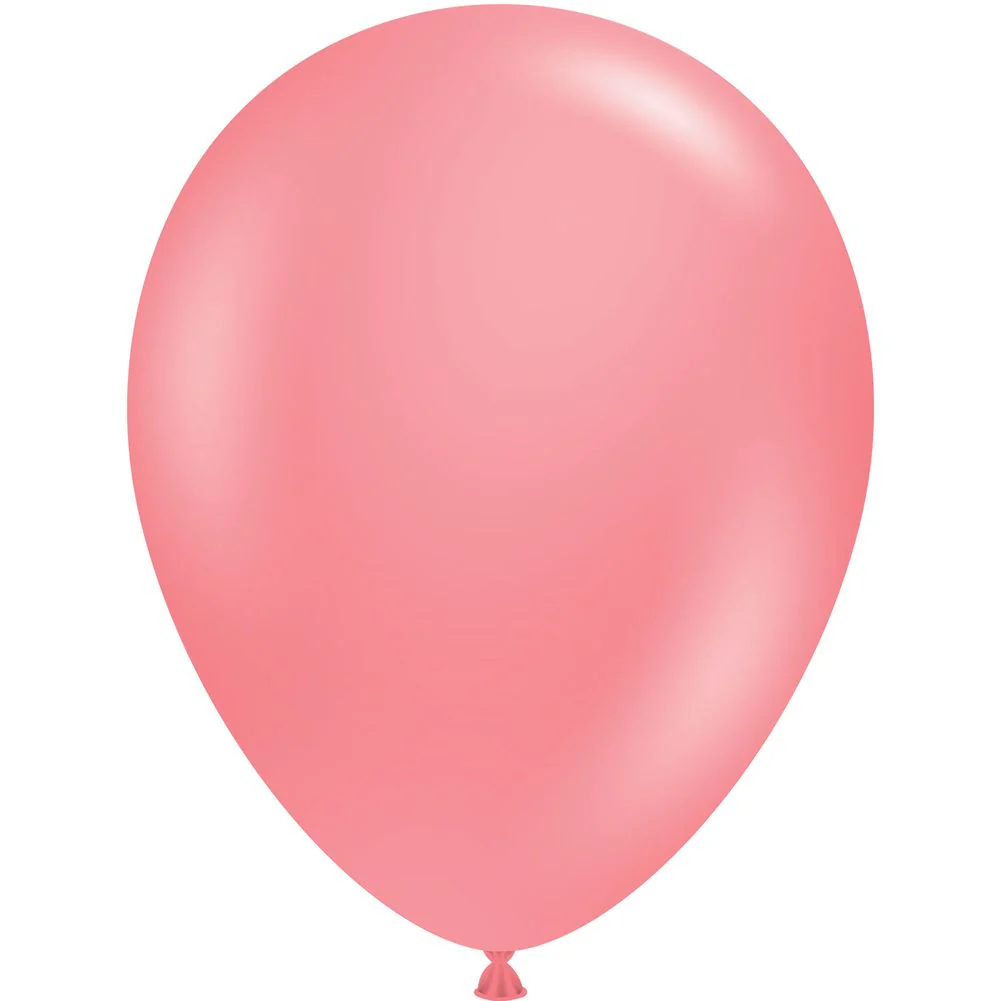 Tuftex 5" Coral Pastel Latex Balloons (50ct)
