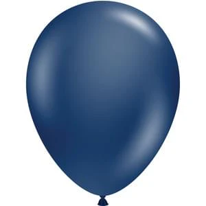 Tuftex 5" Metallic Midnight Blue Latex Balloons (50ct)