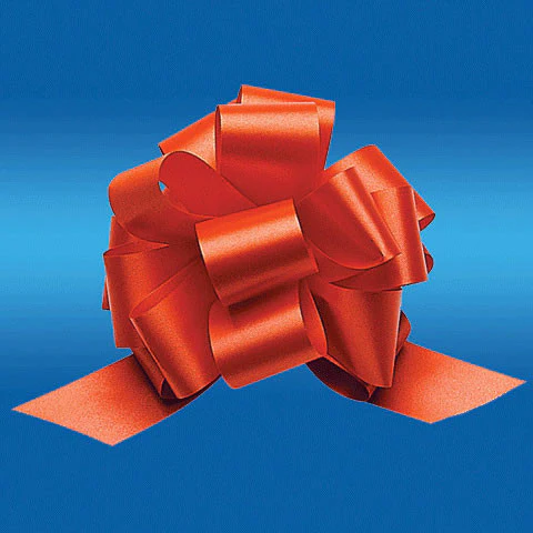 #5 Orange Perfect Bow