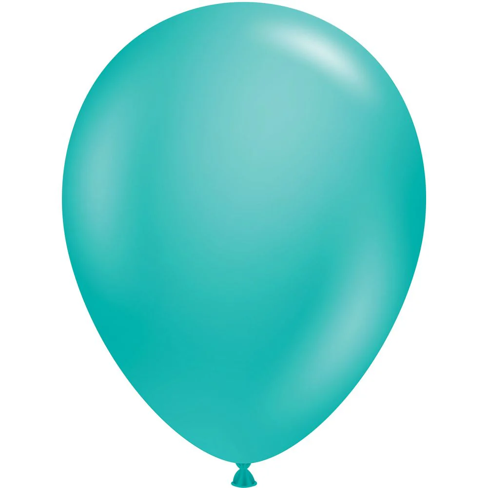 Tuftex 5" Teal Pastel Latex Balloons (50ct)