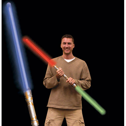 54" Light Up Dual Saber 7 Function