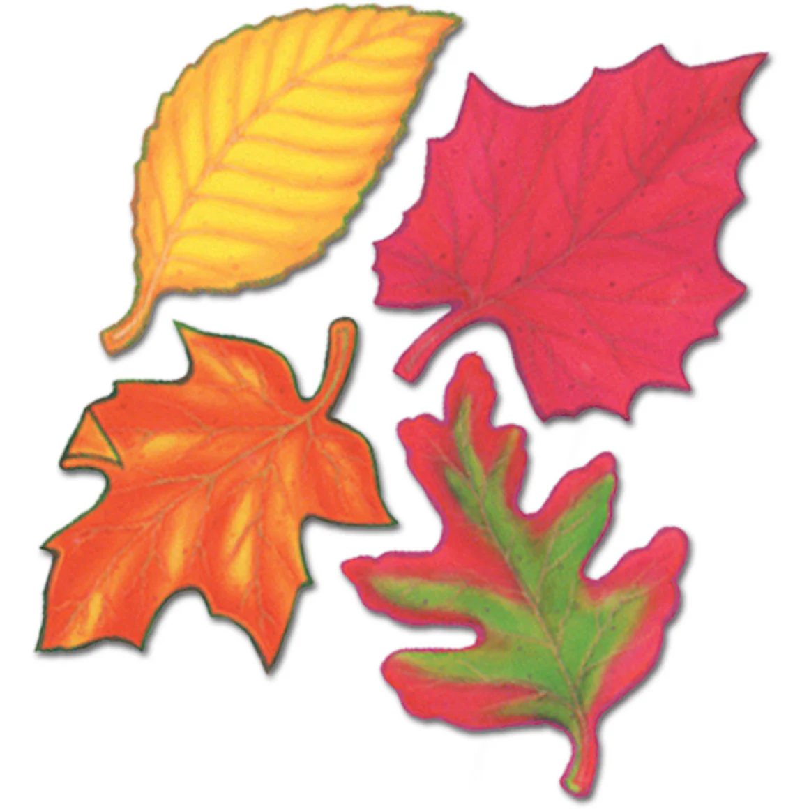 6" Autumn Leaves