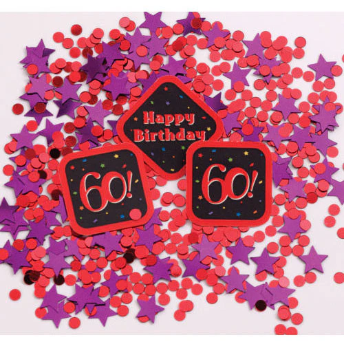60 Milestones Confetti