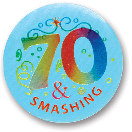 70 & Smashing Satin Button