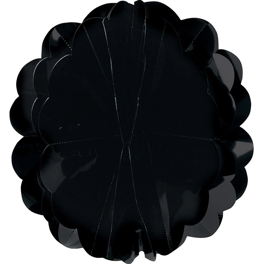 8" Hanging Pom Pom- Black