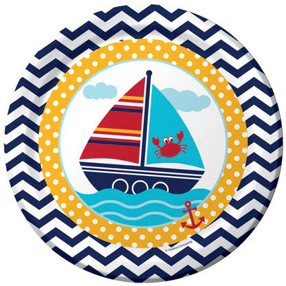 Ahoy Matey! Dinner Plates (8ct)