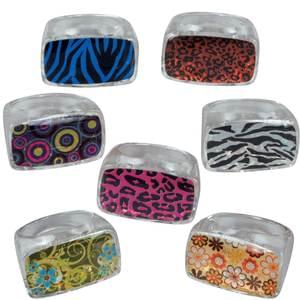Animal Print Rings (1ct)