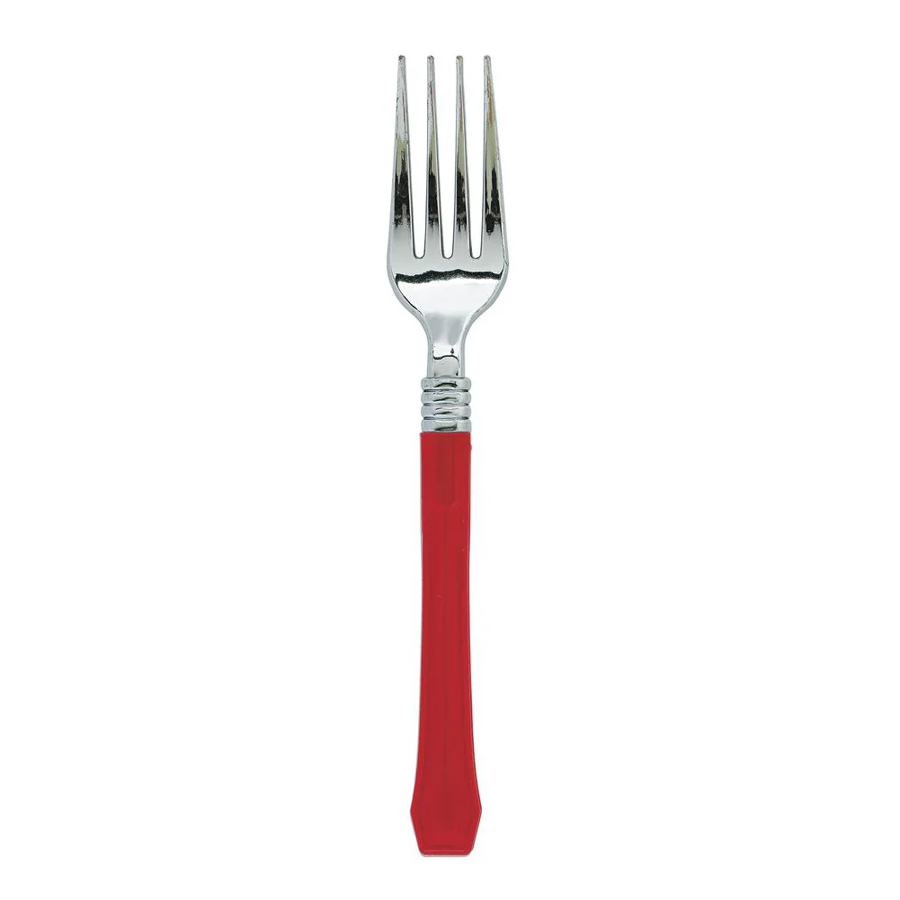 Apple Red Classic Choice Premium Forks (20ct)