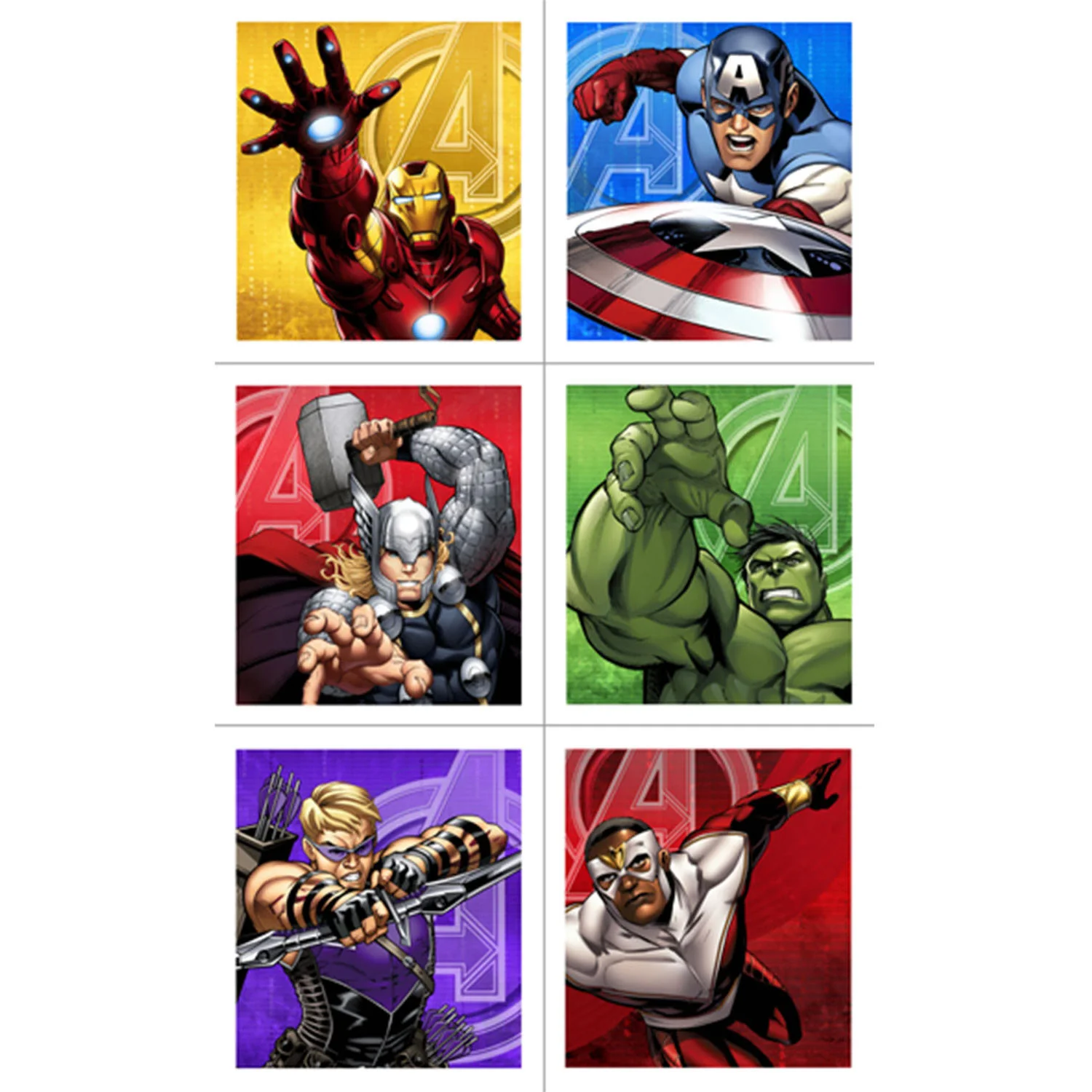 Avengers Assemble Stickers