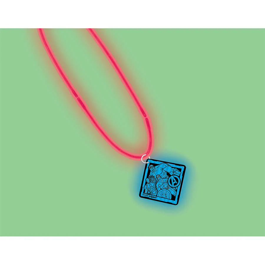 Avengers Glow Pendant Necklace