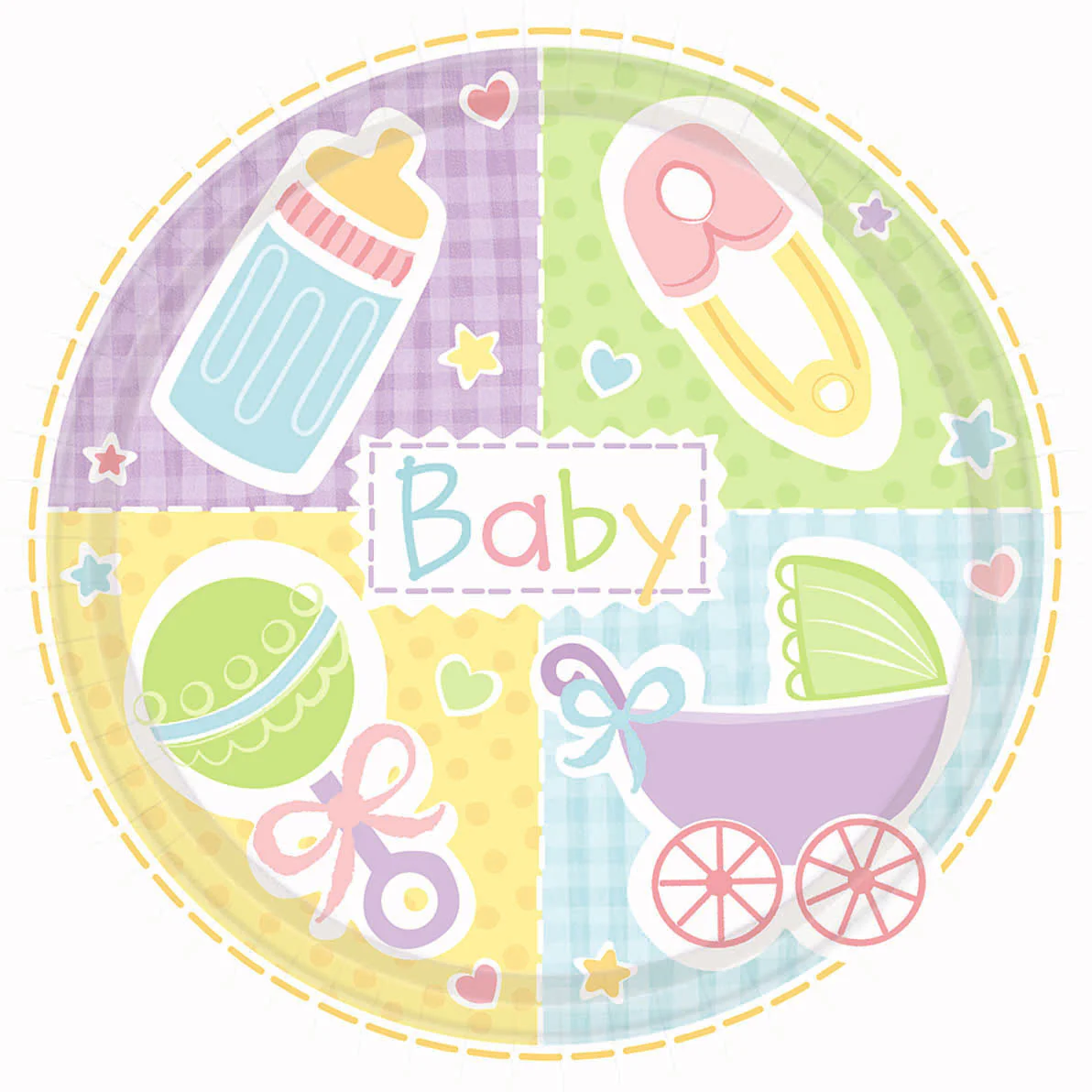 Baby's Nursery Dinner Plates (18ct)