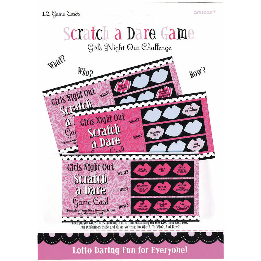 Bachelorette Scratch a Dare