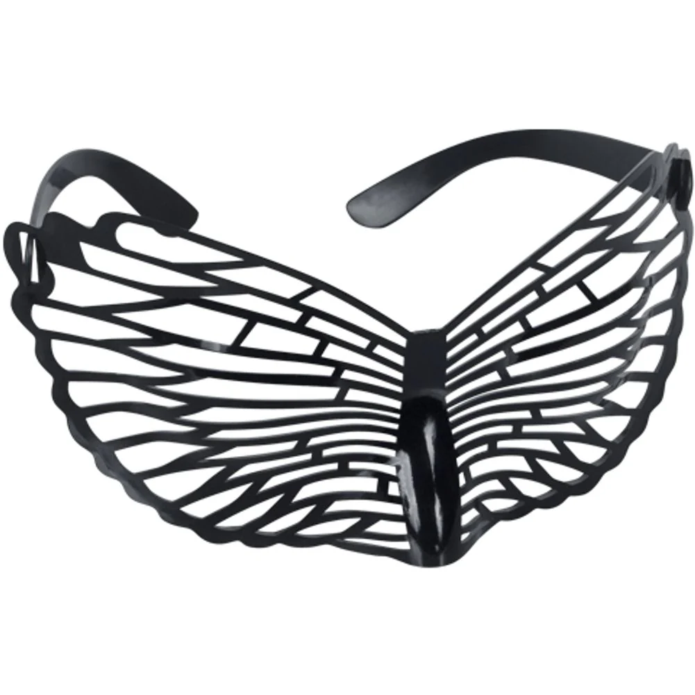 Black Plastic Lace Glasses