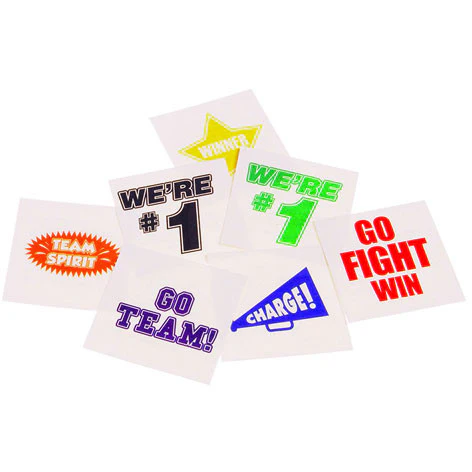 Black School Spirit Tattoos