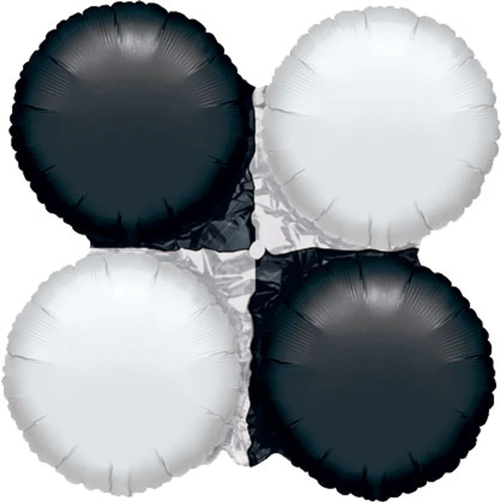Black/White Magic Arch Sm Balloon (1 ct)