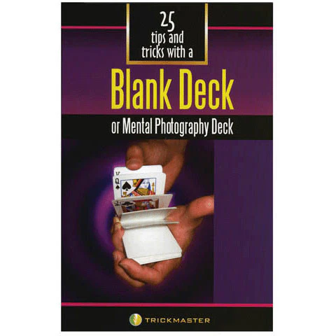 Blank Deck Book (25 Tricks)