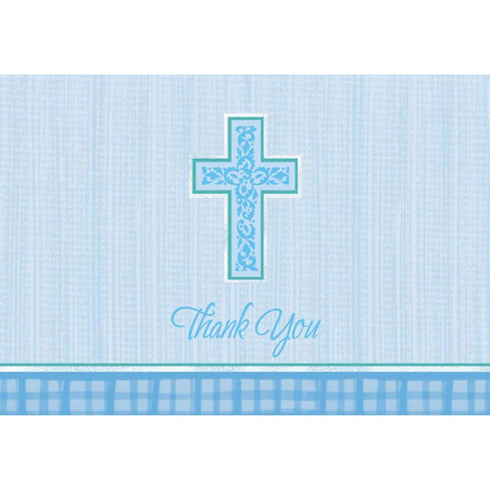 Blessing Boy Thank You Notes