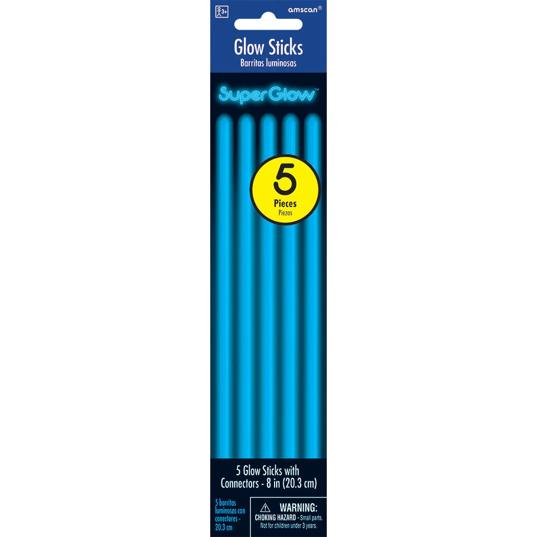 Blue Glow Sticks