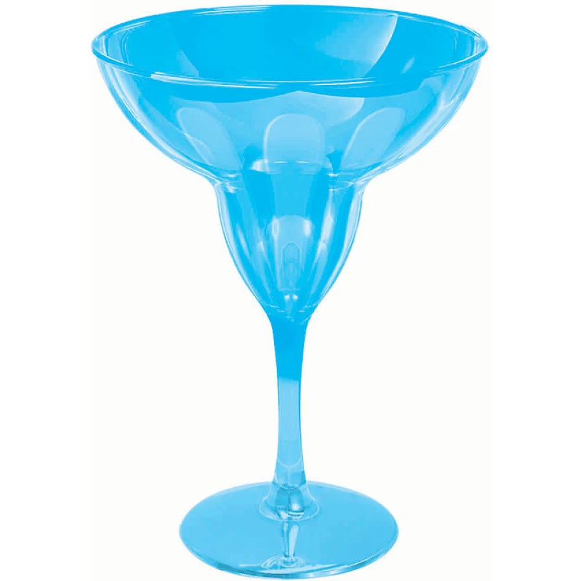 Blue Margarita Glass