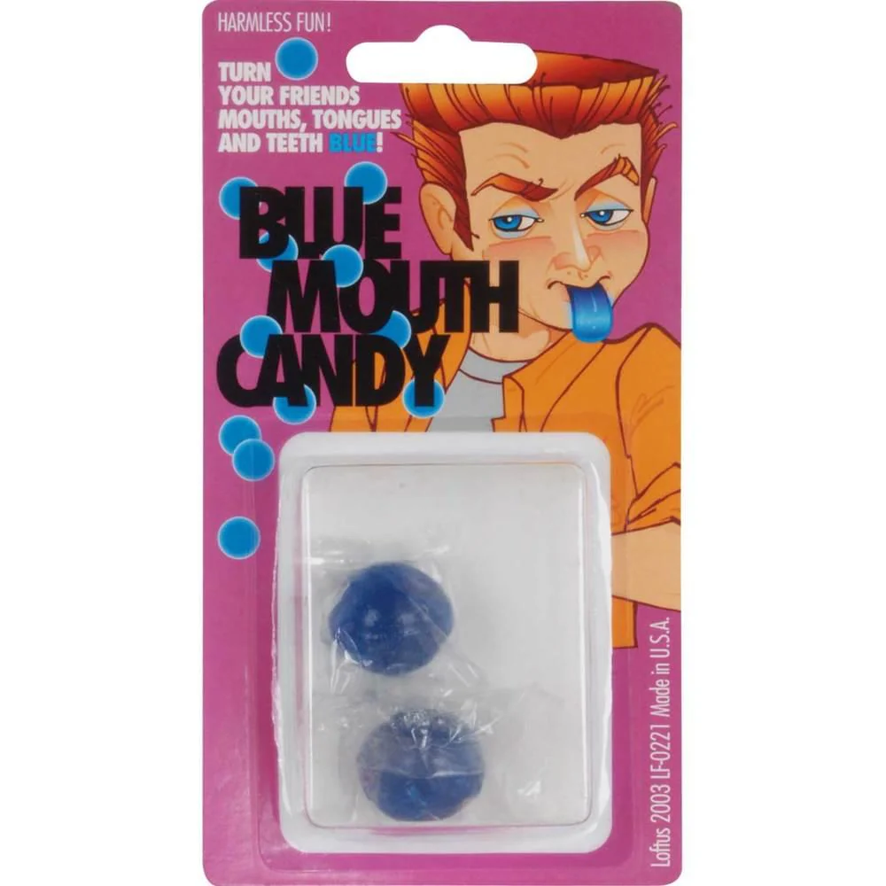 Blue Mouth Candy