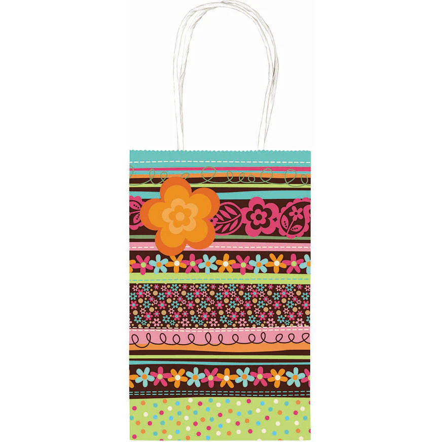 Boho Stripe Cub Gift Bag