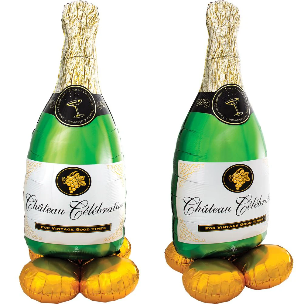 Bubbly Wine Bottle Airloonz