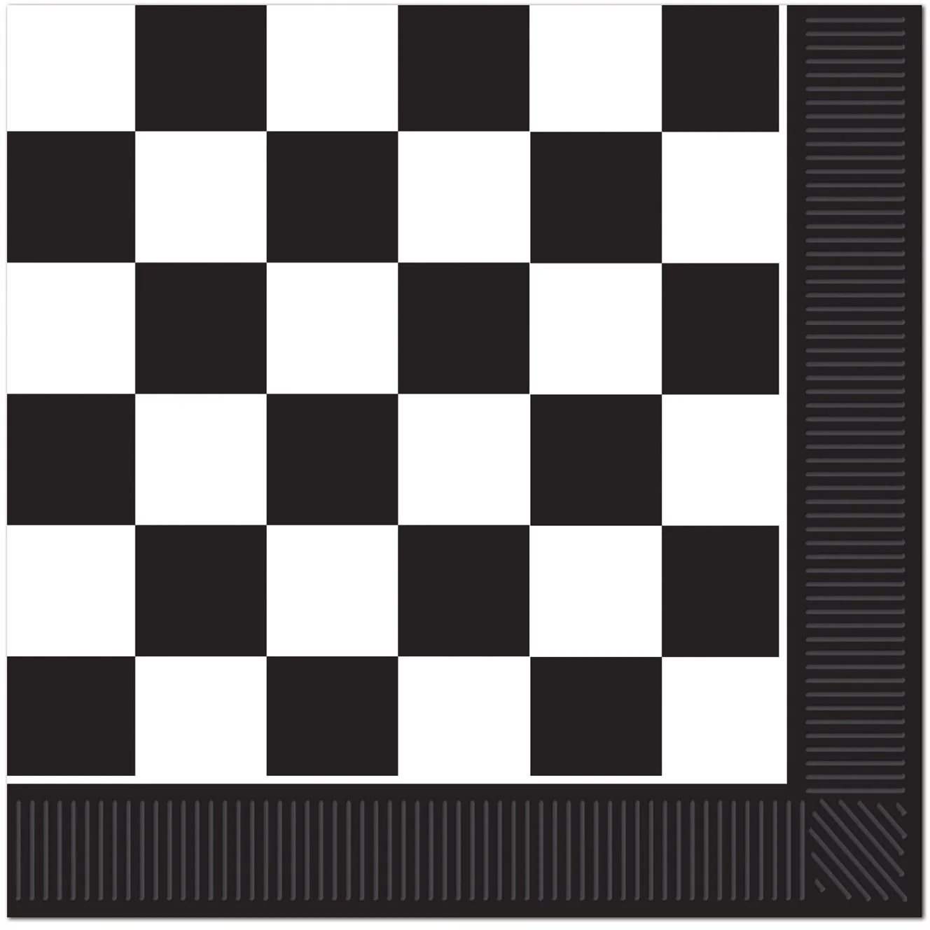 Checkered Luncheon Napkins