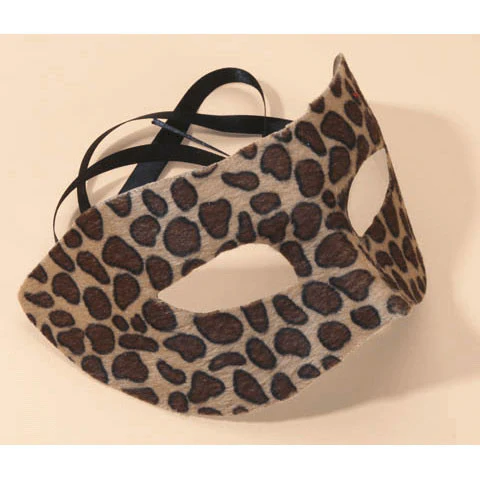 Cheetah Half Mask