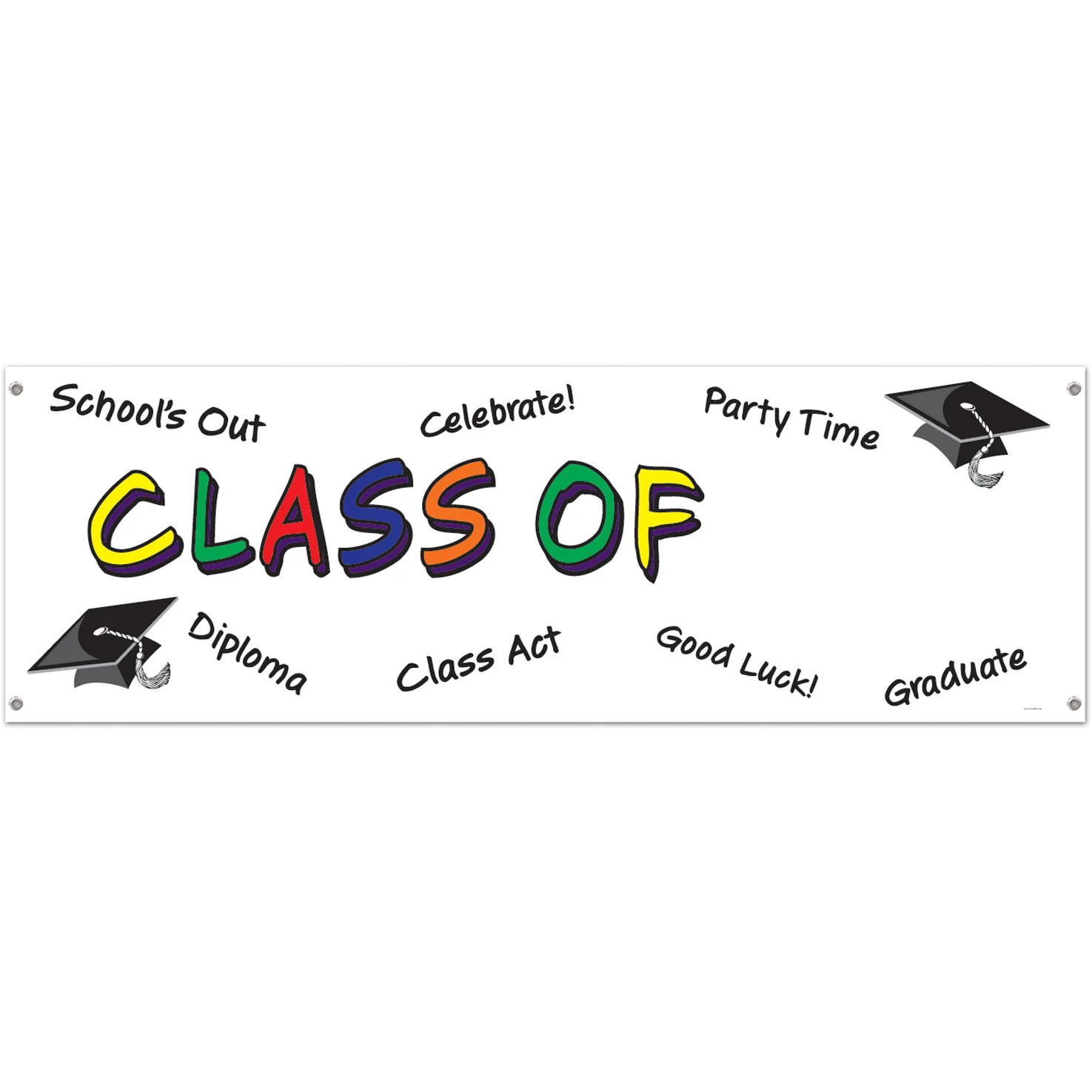 Class Of Year Sign Banner