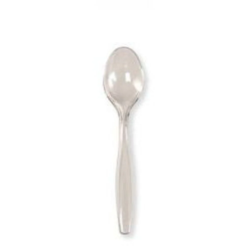 Clear Plastic Spoon 20 ct