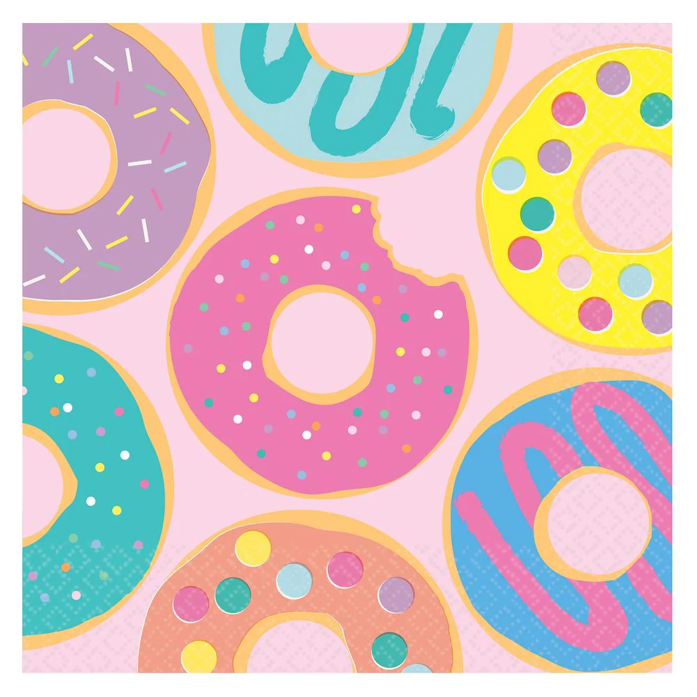 Donut Luncheon Napkins (16ct)
