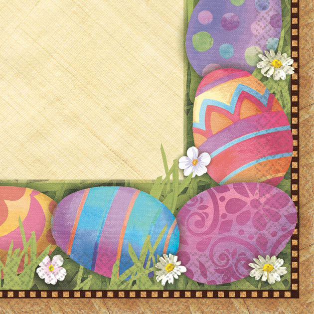 Easter Elegance Beverage Napkins (16ct)