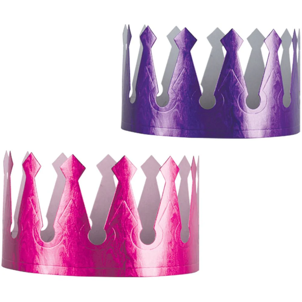 Embossed Foil Crown