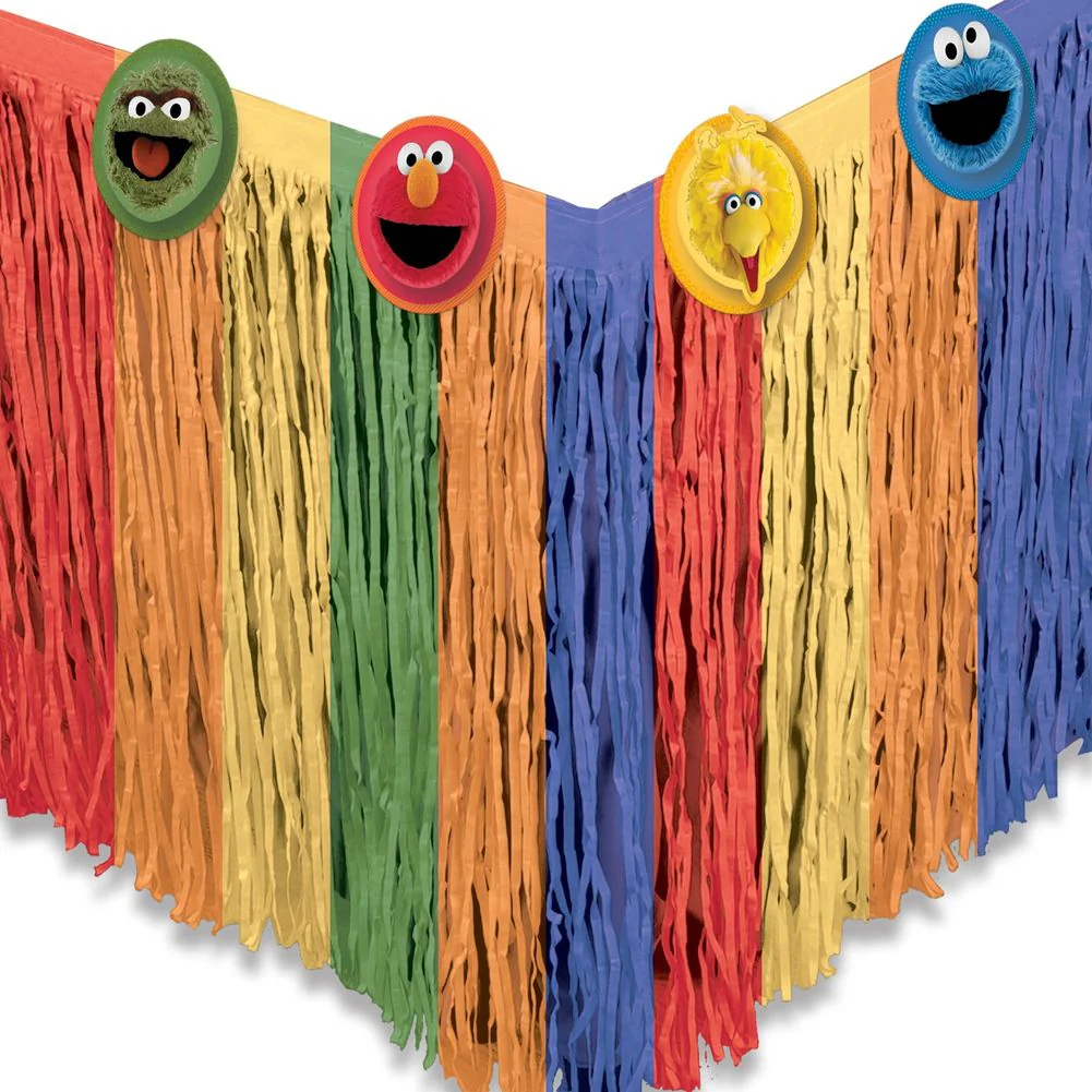 Everyday Sesame Street Paper Table Skirt
