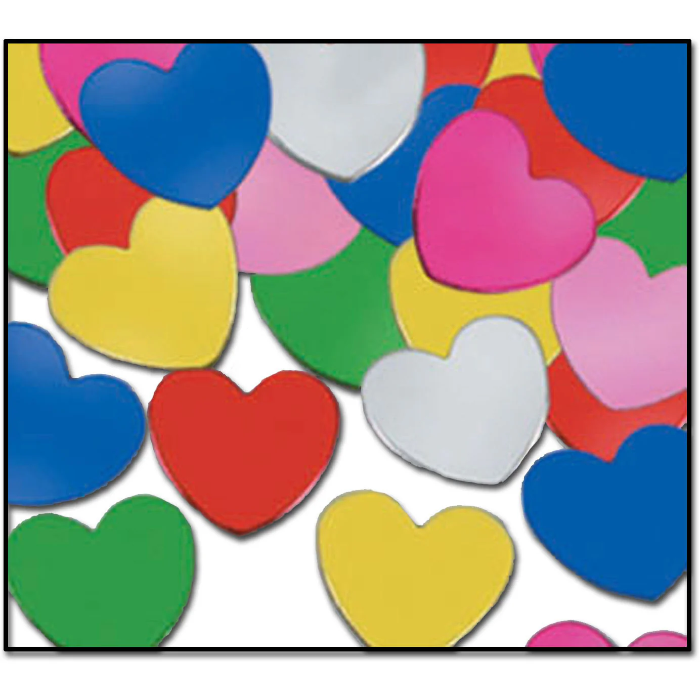 Multicolor Hearts Fanci-Fetti