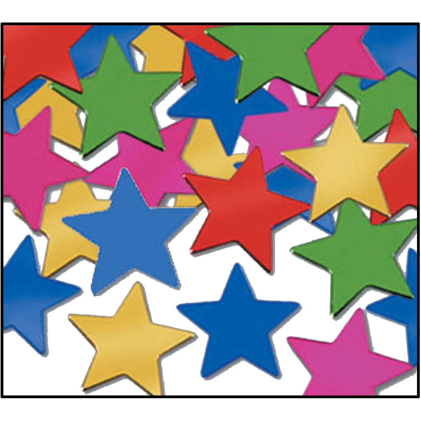 Multicolor Stars Fanci-Fetti