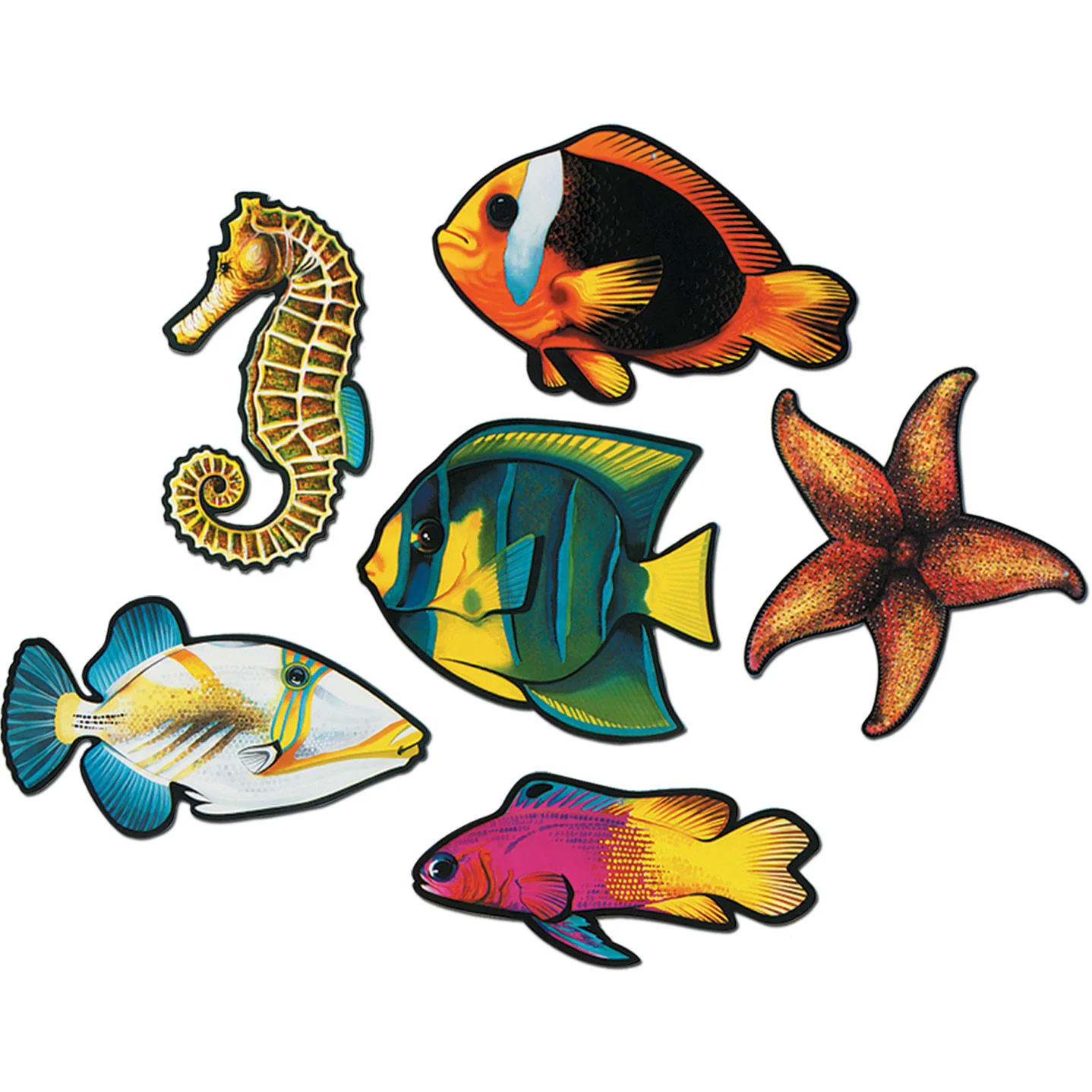Fish Cutouts, 15" (6ct)