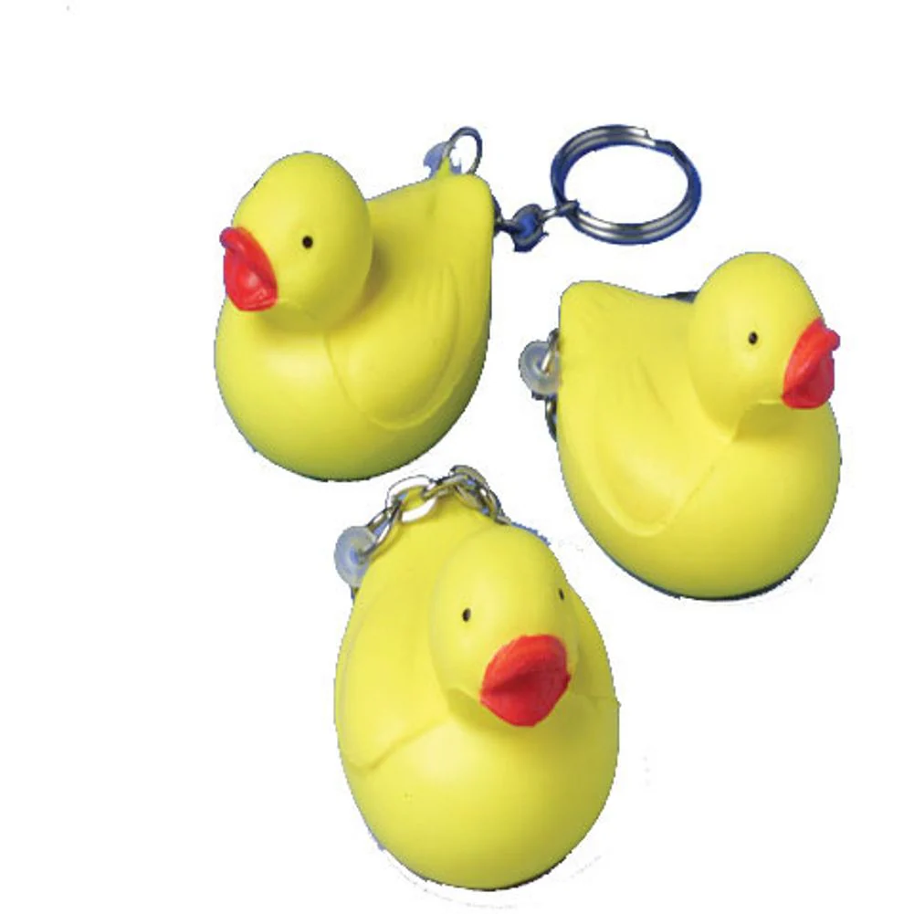 Foam Ducky Keychains