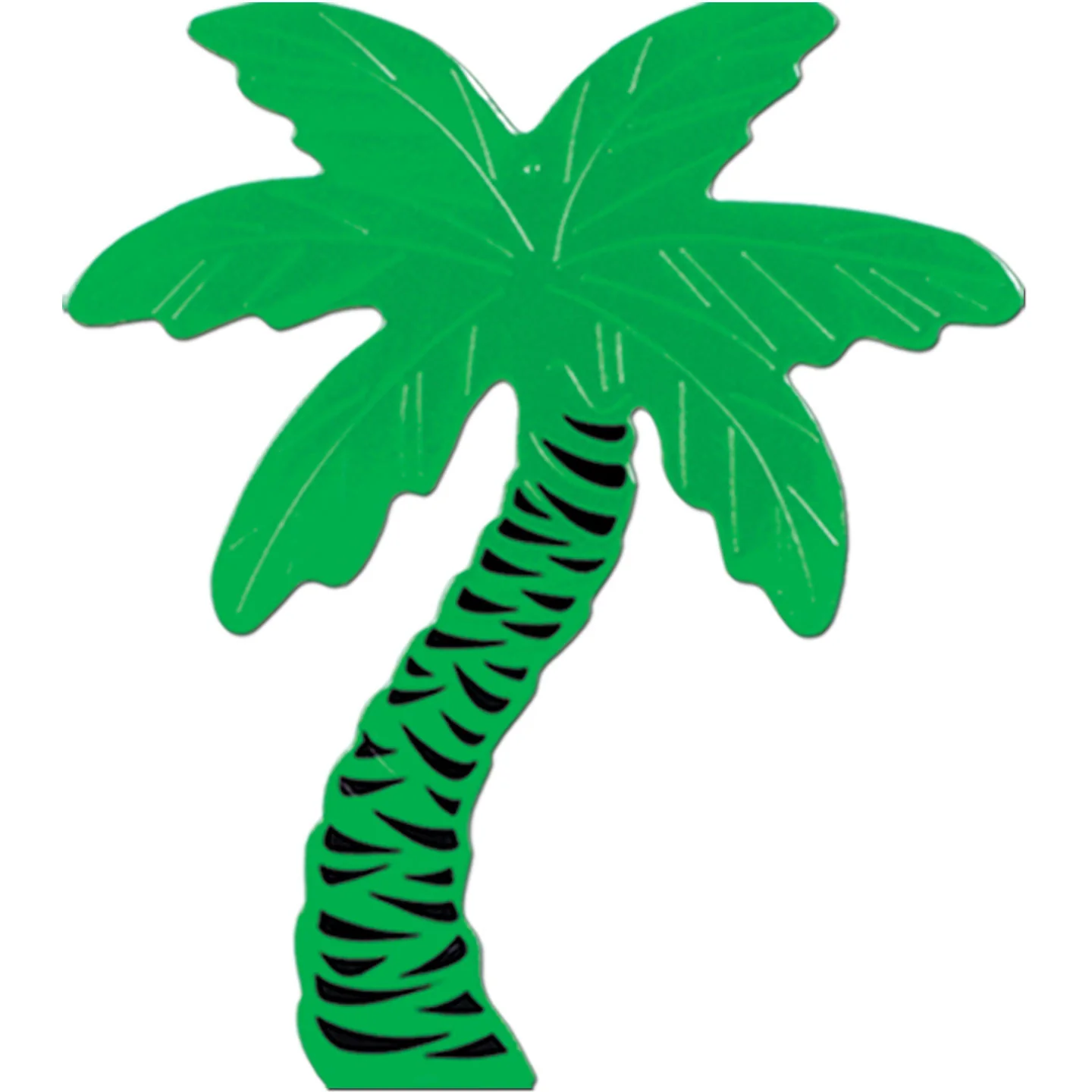 Foil Palm Tree Silhouette, 16" (1ct)