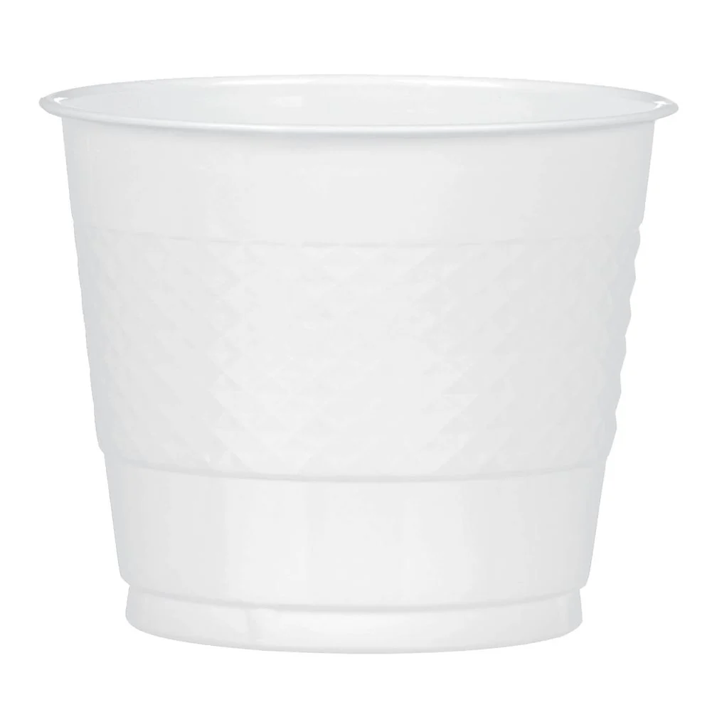 Frosty White 9oz Plastic Cups (20ct)