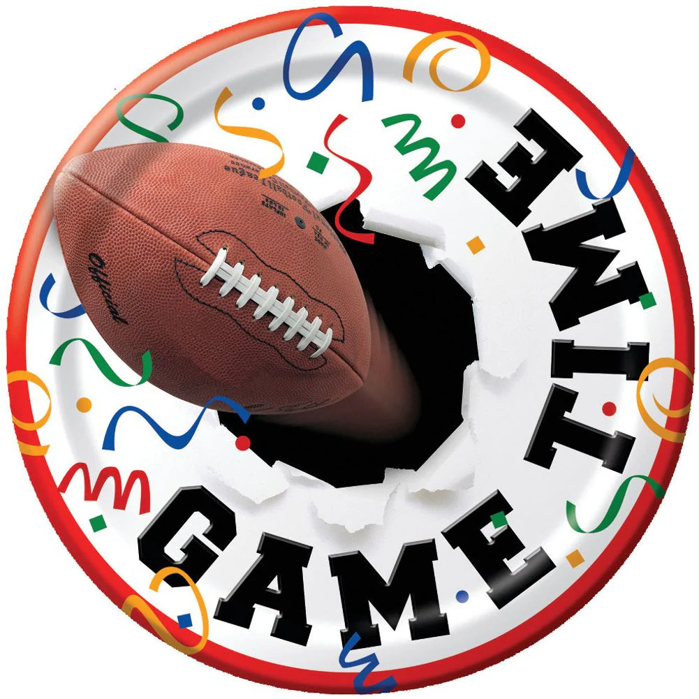 Game Time Dinner Plates (8ct)