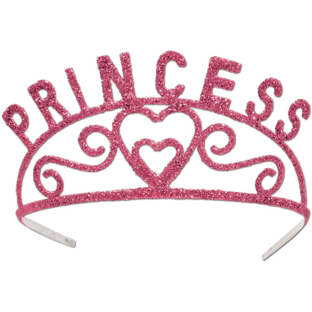 Glittered Princess Tiara