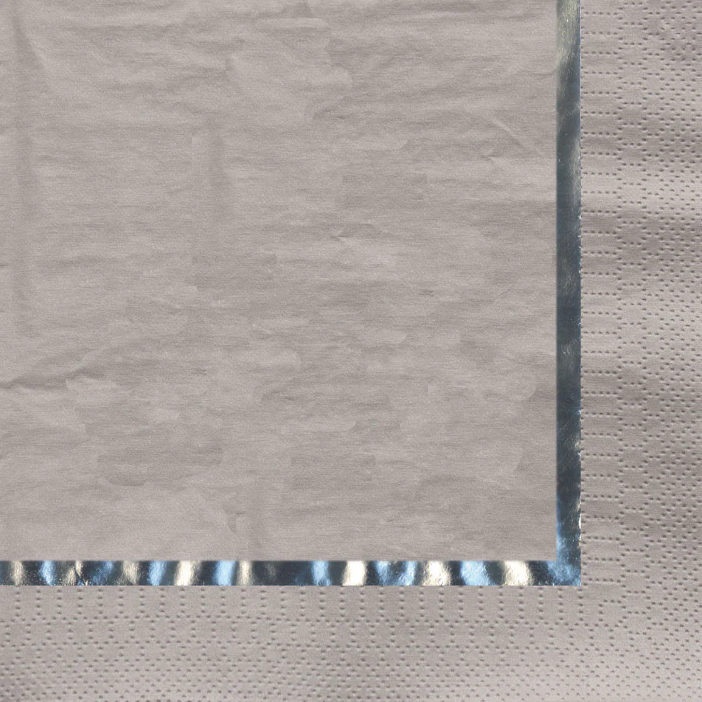 Glitz Silver Luncheon Napkins (16ct)