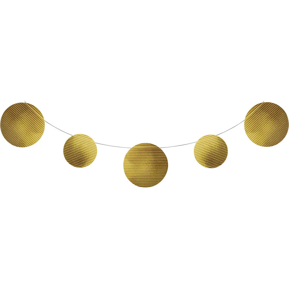 Gold Embossed Foil Banner