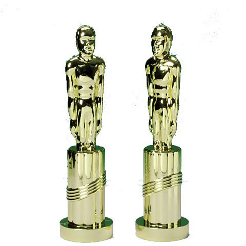 Gold Plate Statue