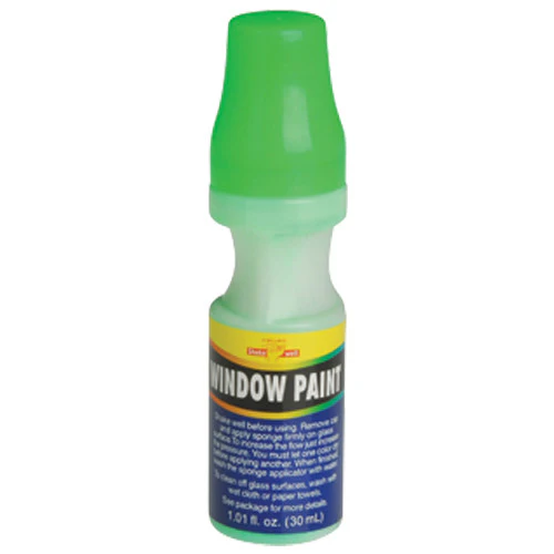 Green Window Paint