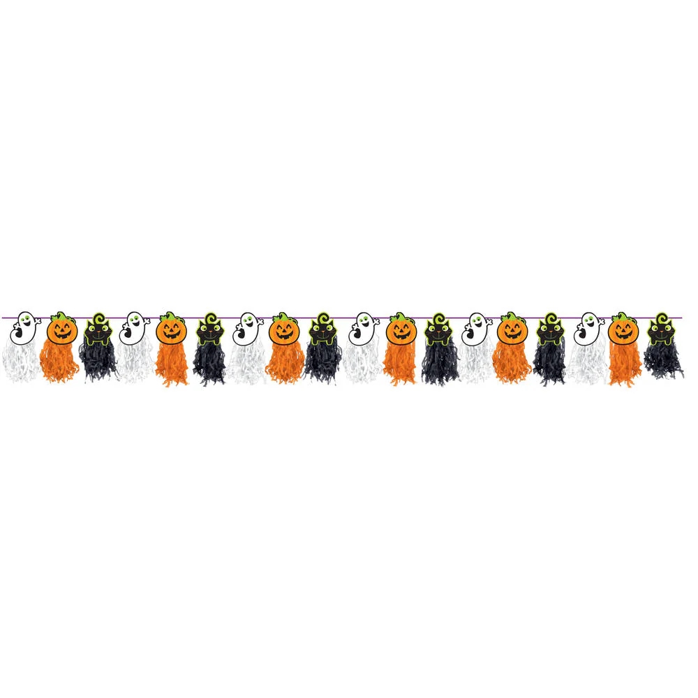 Halloween Paper Tissue Garland