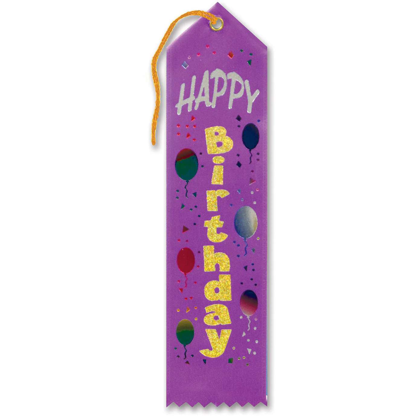 Happy Birthday Award Ribbon