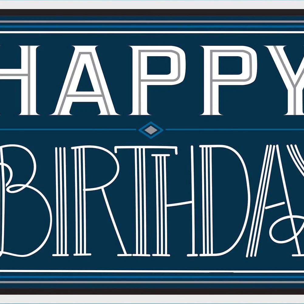 Happy Birthday Man Sign