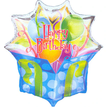 Happy Birthday Panoramic Super Shape